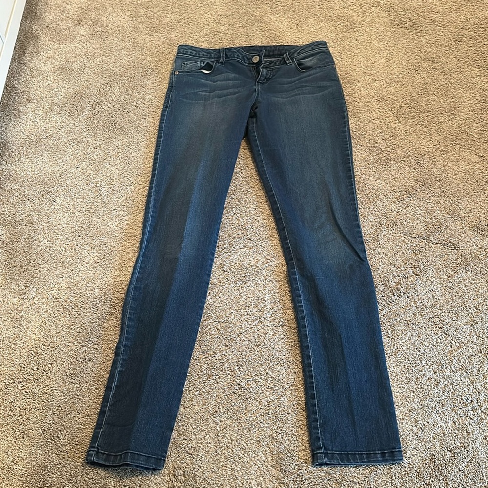 Denim skinny jeans